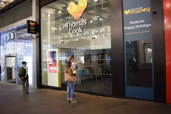 「イギリスの老舗旅行会社トーマス・クックが破産／世界中のトラベラーに衝撃！」の画像