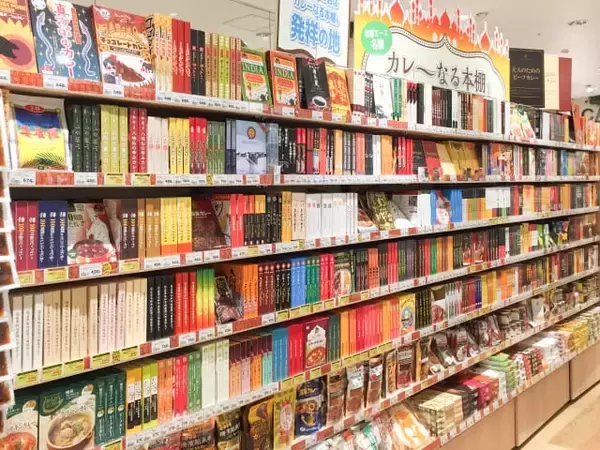 「レトルトカレーが並ぶ本棚「カレーなる本棚(R)」からベストカレーを決定！」の画像
