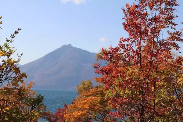 「支笏湖に行ったならチャレンジしたい！紅葉の絶景を満喫するカヤック体験【北海道】」の画像