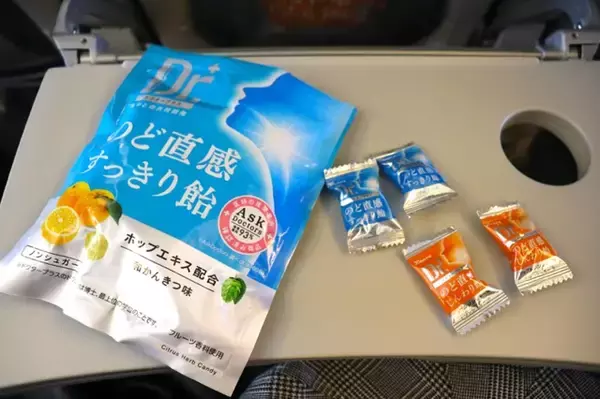 「旅先で大活躍！カンロの「ドクタープラスのど飴」で徹底的に乾燥対策をしてみた」の画像