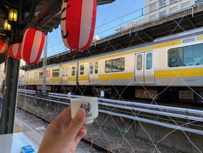 両国駅の幻のホームでこたつに入りながら“熱燗”と“おでん”を堪能！