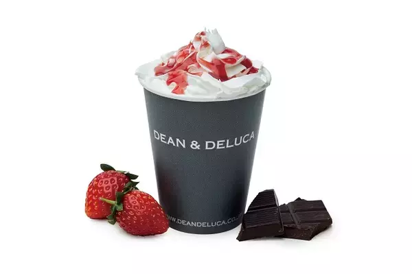「寒い日に美味しい！苺とチョコのあったかドリンク【DEAN & DELUCA】」の画像