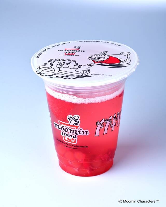 期間限定!ムーミンスタンドから苺づくしのドリンクが登場