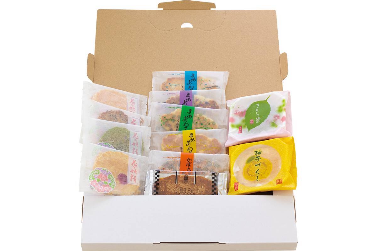 ポスト便で送料無料「京のおやつ便り」シリーズがスタート！