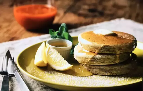 オンラインで買える！新しいフレーバーのパンケーキミックス「九州パンケーキ和紅茶」