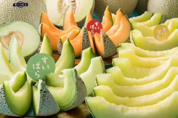 「旬の国産メロンが楽しめる！フルーツパラダイスの「メロン食べ放題」」の画像