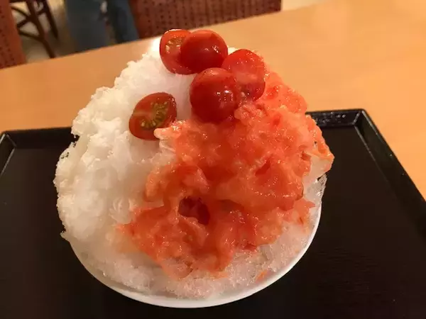 「プチトマトのかき氷！？遊び心あふれる京都の老舗京菓子店「二條若狭屋 寺町店」」の画像