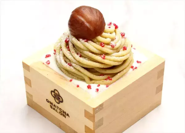 「食べる日本庭園！？秋の味覚の和栗×抹茶スイーツを「OMATCHA SALON」で」の画像