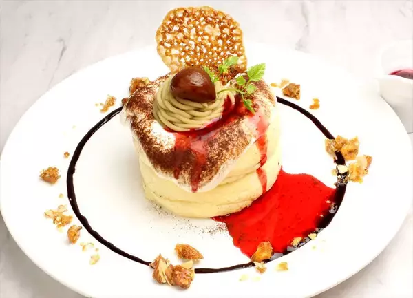 「食べる日本庭園！？秋の味覚の和栗×抹茶スイーツを「OMATCHA SALON」で」の画像