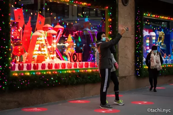 「２０２０年ニューヨークのクリスマスシーズン、コロナ禍での変化とは？」の画像