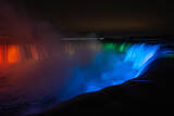 「【世界冬の絶景】白銀の世界の中で、美しいイルミネーションに照らされるカナダ「ナイアガラの滝」」の画像10