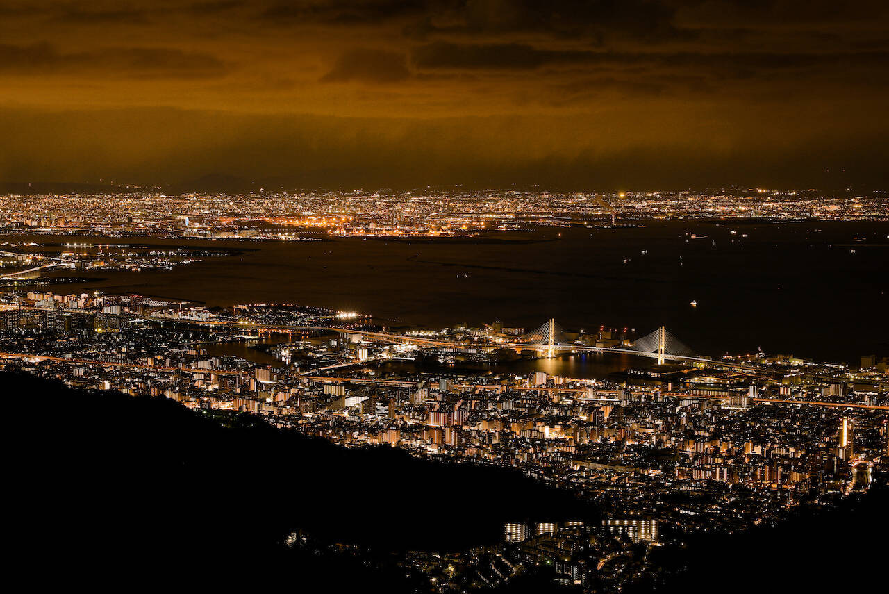 【心にあかりを灯す日本の夜景】関西エリアの夜景５選