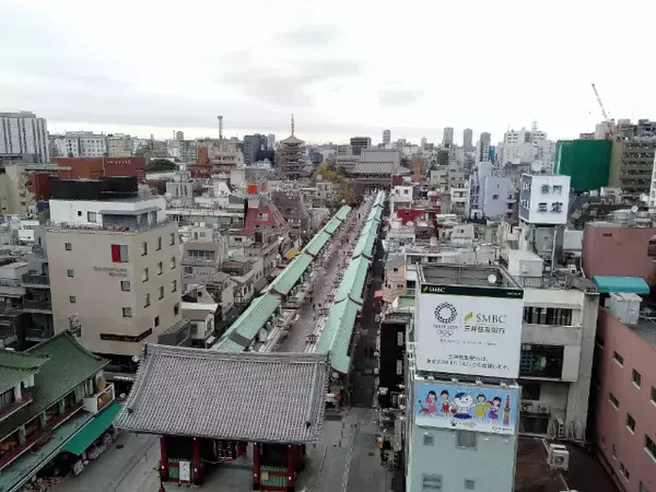「【東京さんぽ】浅草寺にスカイツリー！お江戸の下町情緒を感じながら絶景を楽しむ“浅草さんぽ”」の画像