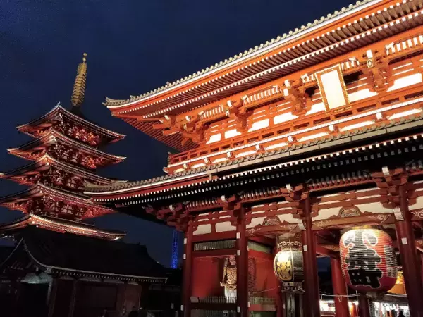 「【東京さんぽ】浅草寺にスカイツリー！お江戸の下町情緒を感じながら絶景を楽しむ“浅草さんぽ”」の画像