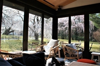 【京都】秀吉が愛した世界遺産「醍醐寺」の桜を望めるフレンチカフェ「ル・クロ スゥ ル スリジェ」