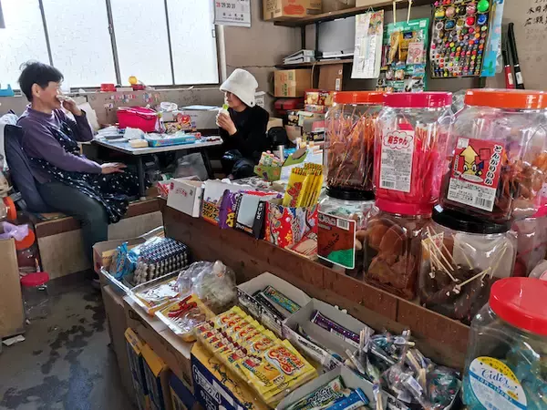 「いながきの駄菓子屋探訪４３山梨県笛吹市「長瀬商店」温泉地にあるノスタルジックな雰囲気の店」の画像