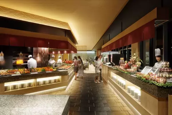 「津軽海峡を一望するインフィニティ風呂！函館湯の川温泉「海と灯／ヒューイットリゾート」」の画像