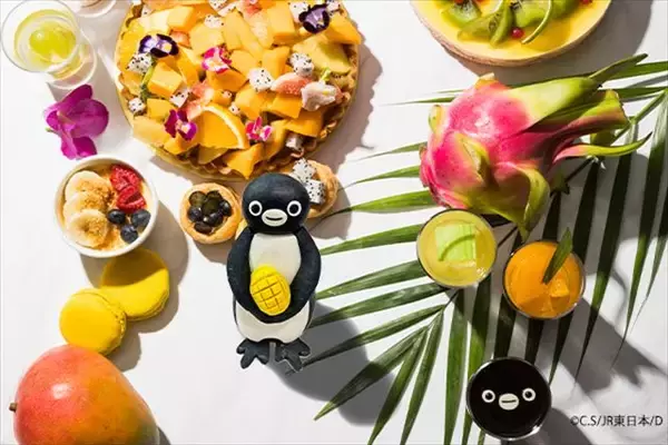 「可愛い「Suicaのペンギン マリトッツォ 」がスイーツビュッフェに登場」の画像