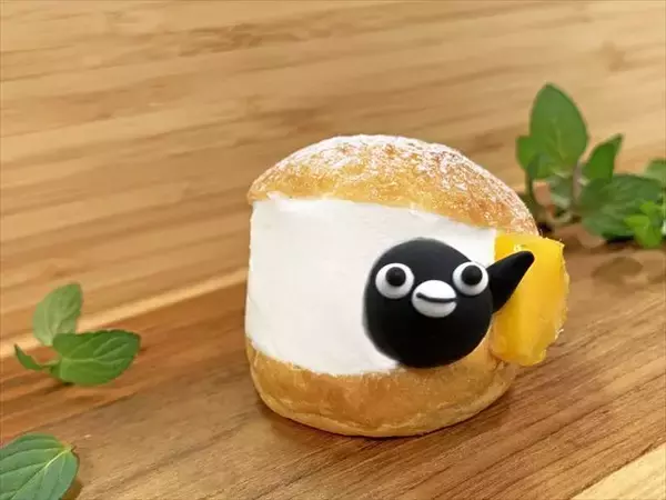 「可愛い「Suicaのペンギン マリトッツォ 」がスイーツビュッフェに登場」の画像