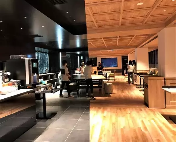 「オープン記念１泊２７５０円～！遊び心あふれるラウンジが魅力のホテル「ザ ロイヤルパーク キャンバス 京都二条」」の画像