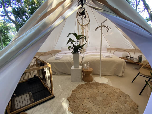 東京から１時間の別世界！稲毛海浜公園内にオープンしたグランピング施設「スモール プラネット キャンプ＆グリル」に行ってみた！