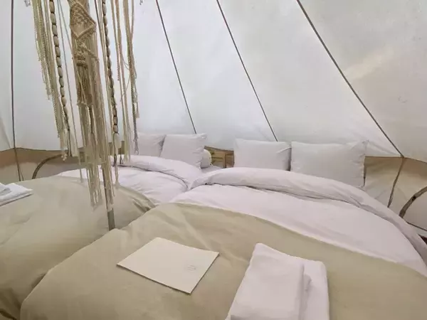 「東京から１時間の別世界！稲毛海浜公園内にオープンしたグランピング施設「スモール プラネット キャンプ＆グリル」に行ってみた！」の画像