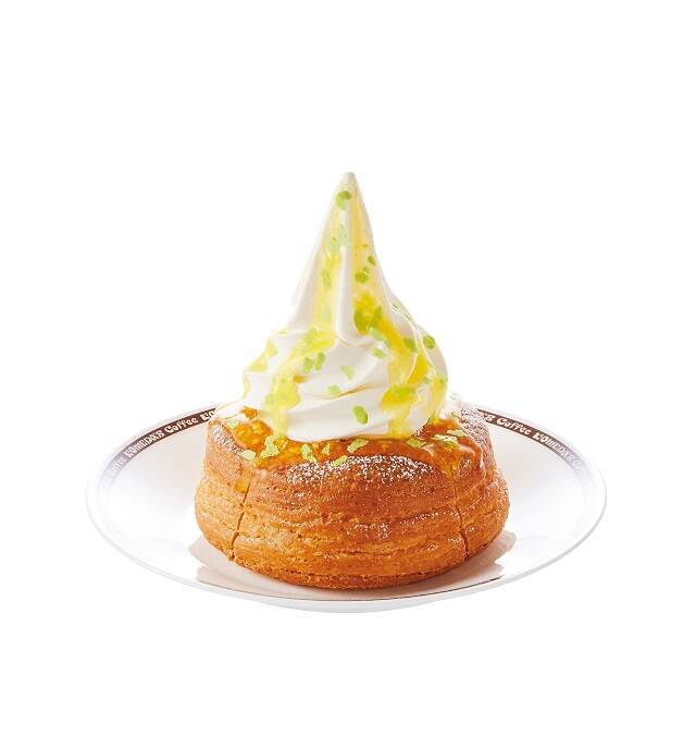 夏にぴったりの甘酸っぱさ「シロノワール 瀬戸内レモン」発売【コメダ珈琲店】