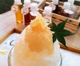 「【京都】蜂蜜専門店の「自家製蜂蜜のかき氷」を実食！９月中頃までの限定「ミールミィ三条本店」」の画像1
