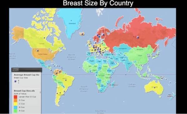 日本は 寿司と忍者の国 世界の見え方が変わる おもしろ世界マップ 16年9月14日 エキサイトニュース