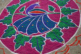 「美しきインドの砂絵、光彩奪目の伝統「ランゴリ」の世界」の画像5