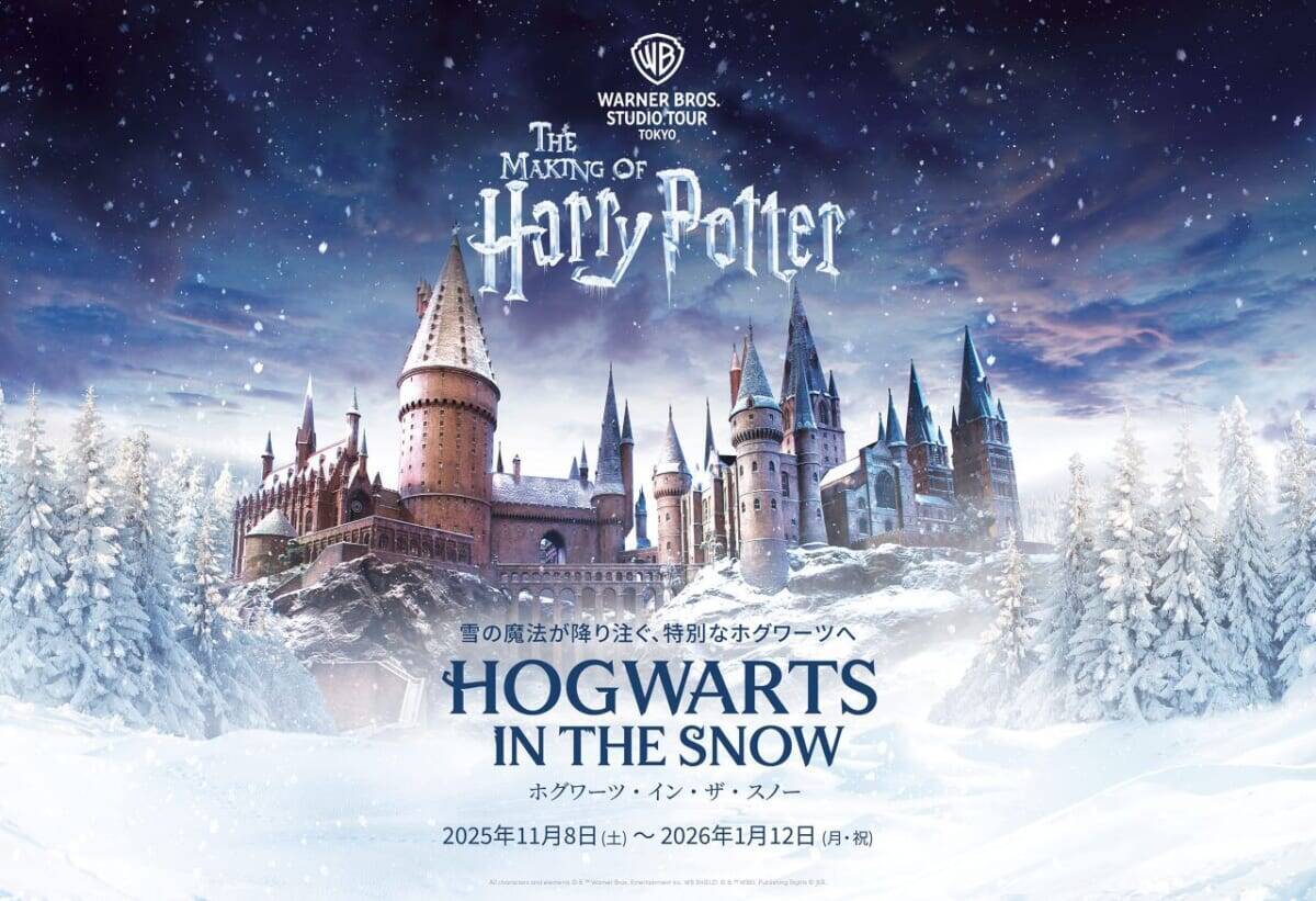 【大名古屋ビルヂングのクリスマスイルミネーション】映画公開25周年記念「ハリー・ポッターの魔法クリスマス」開催