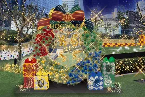 「【大名古屋ビルヂングのクリスマスイルミネーション】映画公開25周年記念「ハリー・ポッターの魔法クリスマス」開催」の画像