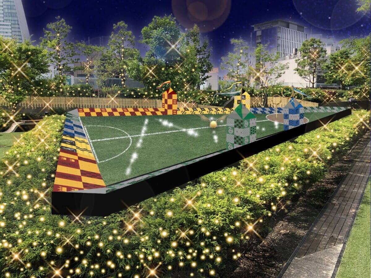 【大名古屋ビルヂングのクリスマスイルミネーション】映画公開25周年記念「ハリー・ポッターの魔法クリスマス」開催