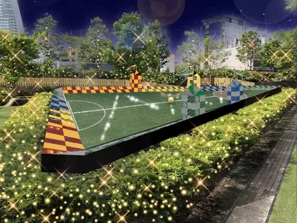 「【大名古屋ビルヂングのクリスマスイルミネーション】映画公開25周年記念「ハリー・ポッターの魔法クリスマス」開催」の画像