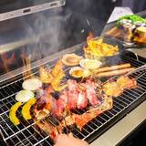 「【京都祇園ビアガーデン 北海道フェア】ジンギスカンや肉グルメを楽しむ炭火BBQ！オープニングキャンペーンもあり」の画像9