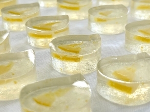 【夏限定かき氷 レモンの雫氷】目と舌で味わう涼！期間限定の琥珀糖も登場｜京都・永楽屋