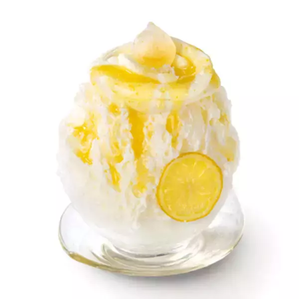 「【夏限定かき氷 レモンの雫氷】目と舌で味わう涼！期間限定の琥珀糖も登場｜京都・永楽屋」の画像