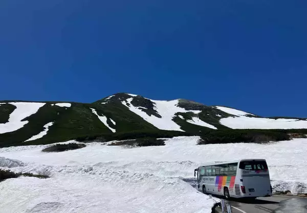 【バスに乗るだけで天空散歩】期間限定！乗鞍岳春山バスが標高2,600mの残雪地帯まで運行