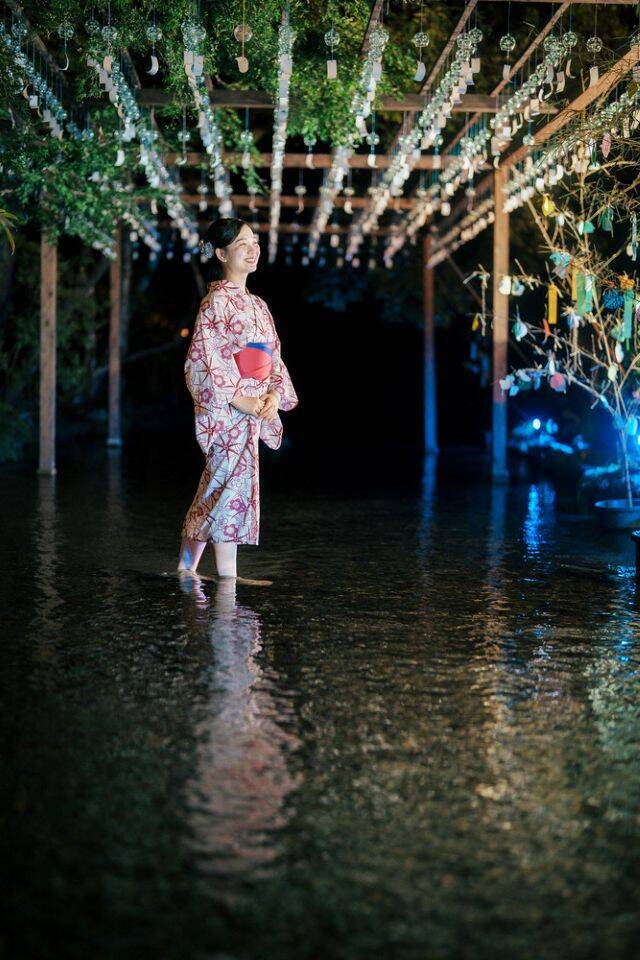 【世界遺産・上賀茂神社】京都の夏の夜を楽しむ「夏のライトアップ ～龍神詣りと足つけ夕涼み～」開催