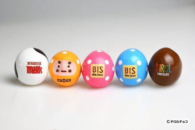【チロルチョコと赤べこがコラボ】チロルチョコ赤べこ・チロルチョコまめべこ・チロルチョコ豆だるまが人気のパッケージで新登場