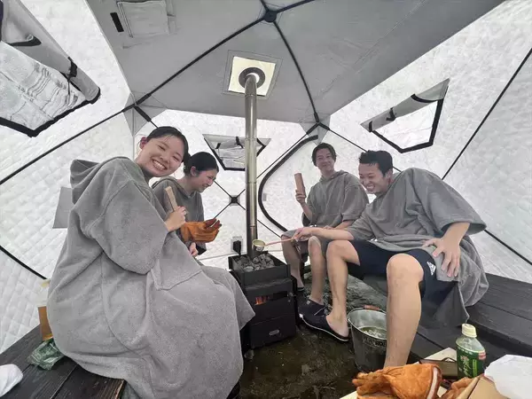 「【佐賀県・嬉野温泉】2月19日まで50％オフ！滝サウナが楽しめるキャンプ場がプレオープン」の画像