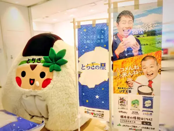 「【暑さに強い！栃木県産ブランド米「とちぎの星」】U字工事さんがオーケーで魅力をPR」の画像
