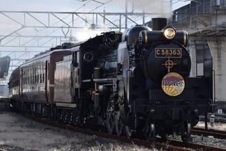 【蒸気機関車・SL秩父曳き山夜祭り号】日本三大曳山祭のひとつ「秩父夜祭」に合わせて特別運行！