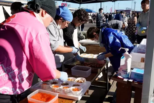「【先着2,000食が無料！】宮城県ゆりあげのソウルフード「はらこめし祭り」10月12日に開催」の画像