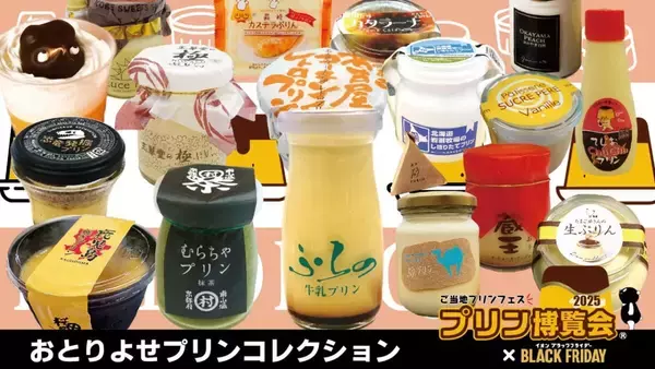 【プリン博覧会2025】80種以上が集結するご当地プリンフェス！埼玉・越谷イオンレイクタウンで開催