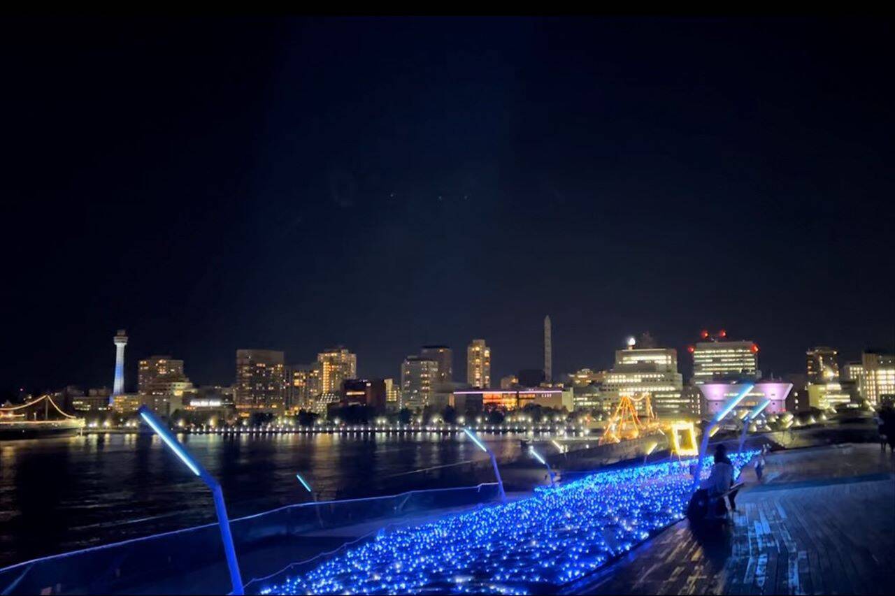 みなとみらいの夜景と共演「横浜港フォトジェニックイルミネーション2022」開催