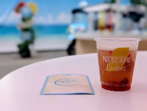 「【無料で飲める】フルーツ×コーヒーの新感覚ドリンク！渋谷に涼しいオアシス出現」の画像