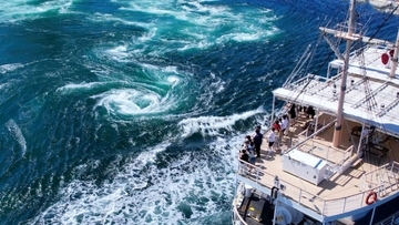 巨大な渦潮が出現する「春の大潮」が到来！超絶景を船上から体感｜淡路島うずしおクルーズ