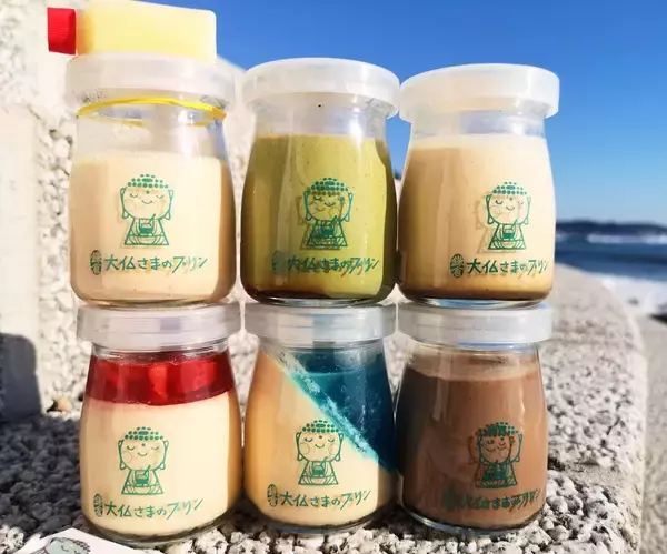 「【鎌倉・若宮大路】冬の食べ歩きグルメに決定！「大仏さまのプリン×焼きいも」の最強とろとろおやつ誕生～」の画像