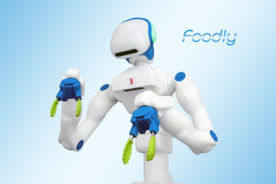 これぞ協働！ 人型ロボットが食品工場で盛り付け作業、弁当・レトルト惣菜を製造